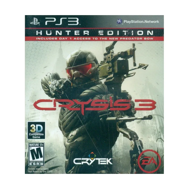 Hunter Crysis 3 Edition Import PS3