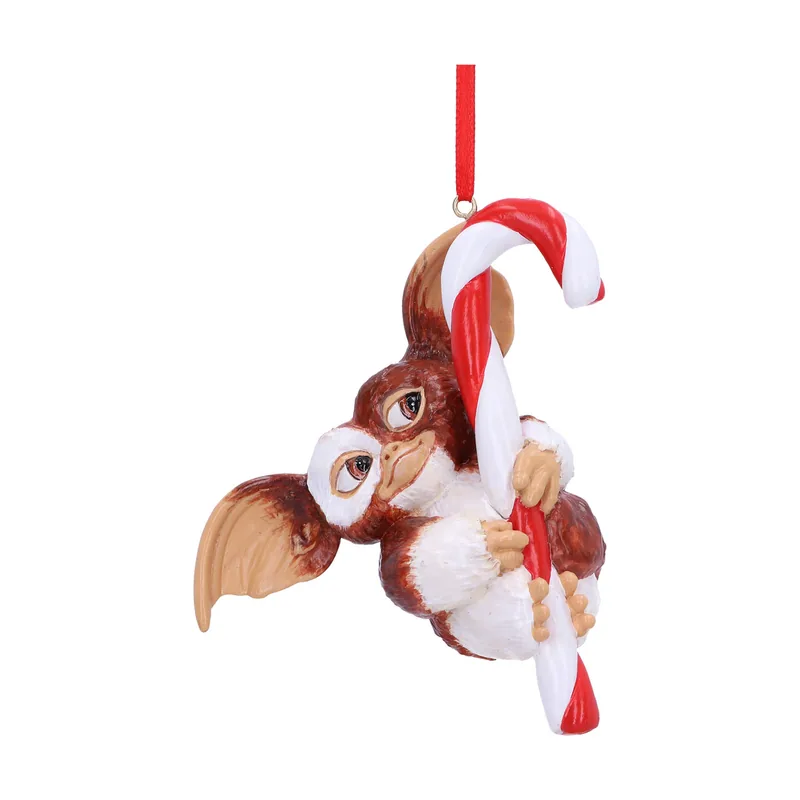 Nemesis Now Gremlins Gizmo Candy Cane Hanging Ornament 11cm