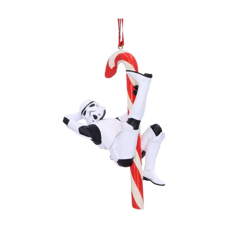 Nemesis Now Stormtrooper Candy Cane Hanging Ornament 12cm