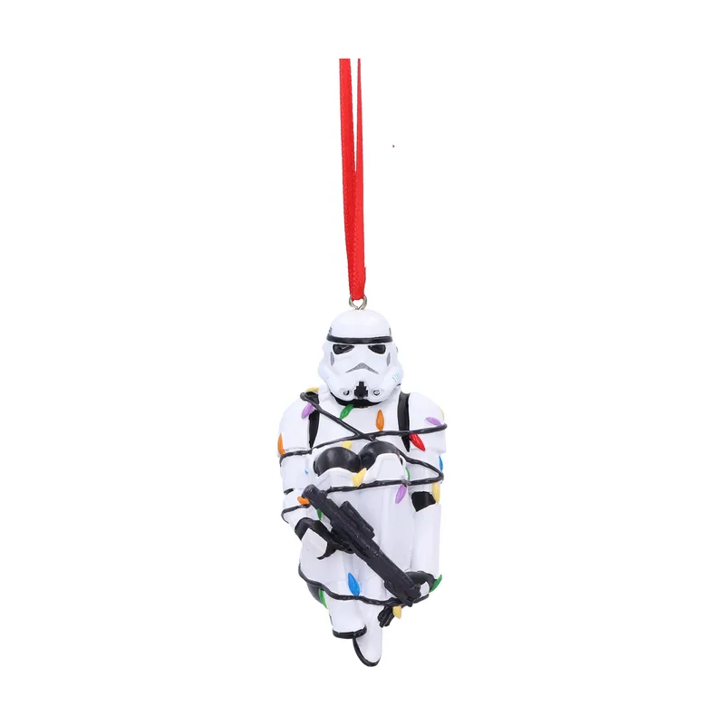 Nemesis Now Stormtrooper In Fairy Lights Hanging Ornament 9cm