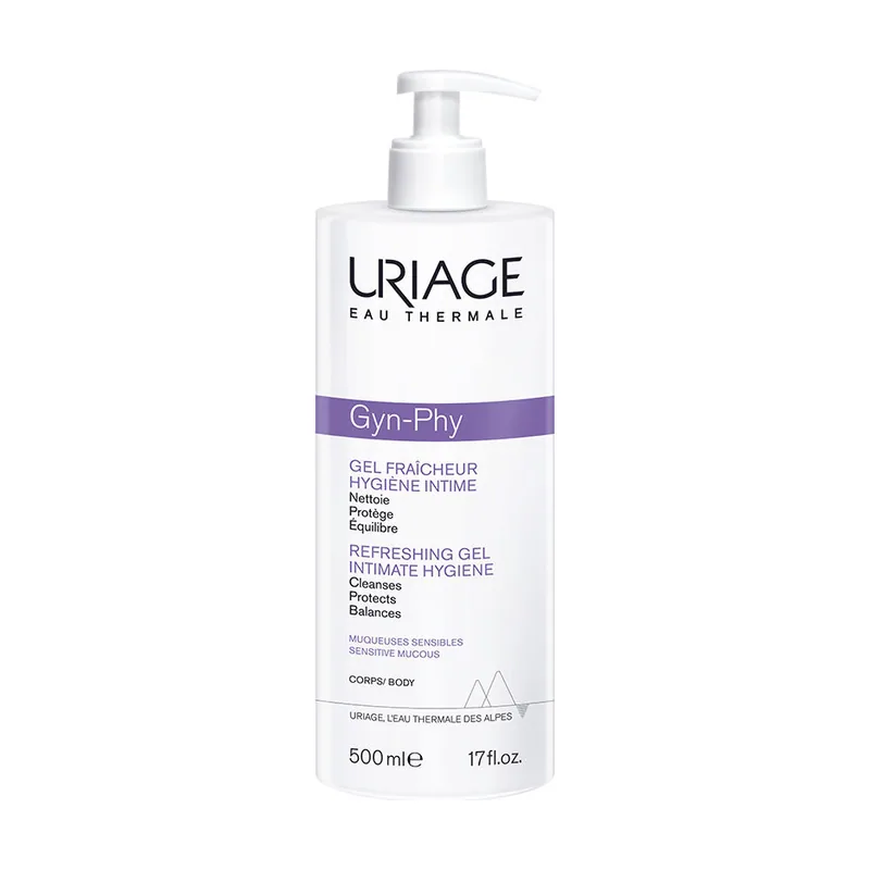 Uriage Gyn-Phy Gel Refrescante Higiene Íntima Doser 500ml