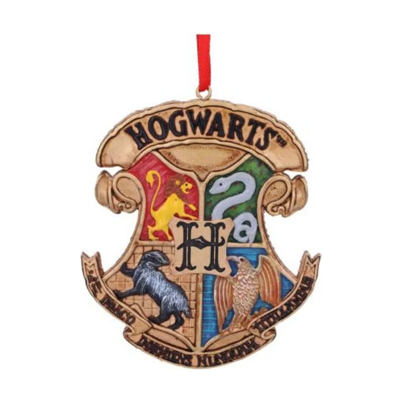 Nemesis Now Harry Potter Hogwarts Crest Hanging Ornament 8cm