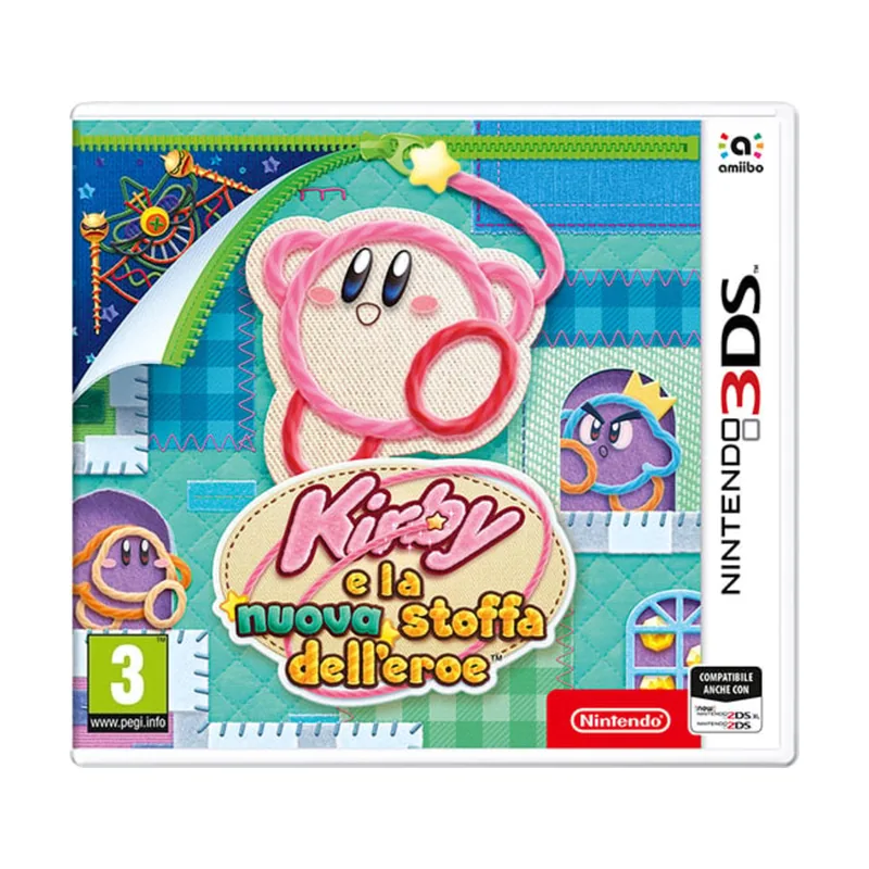 Nintendo Kirby And The Cloth Of The 3DS Hero ITA/Multi in game