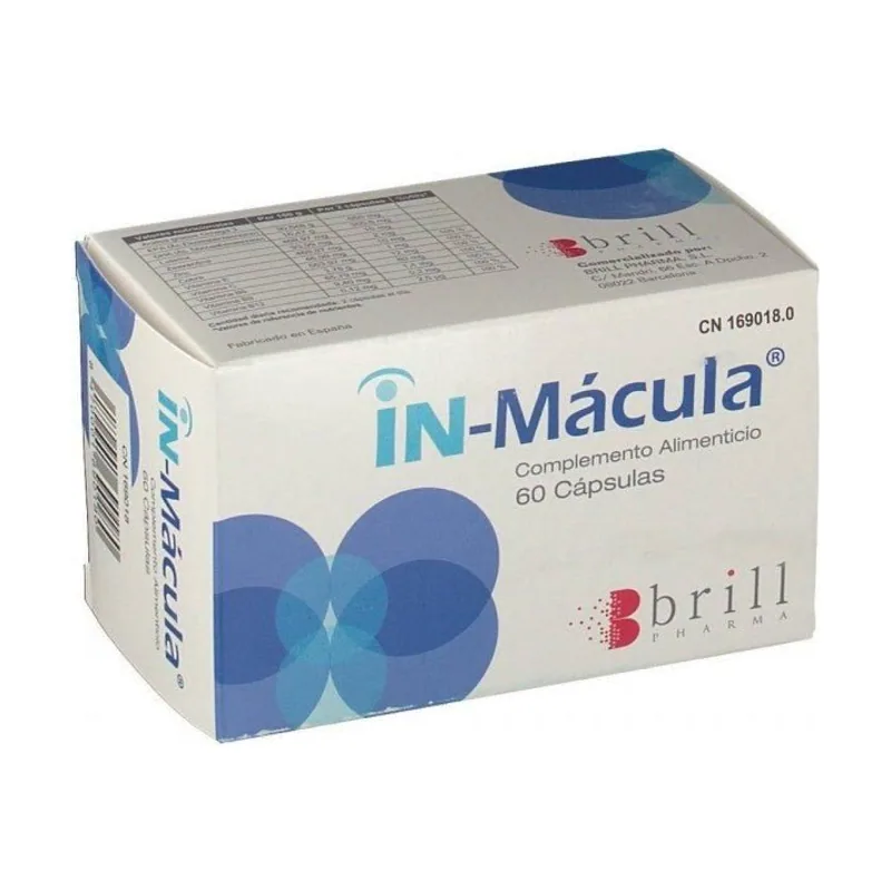 Brill Pharma IN-Mácula 60 cápsulas