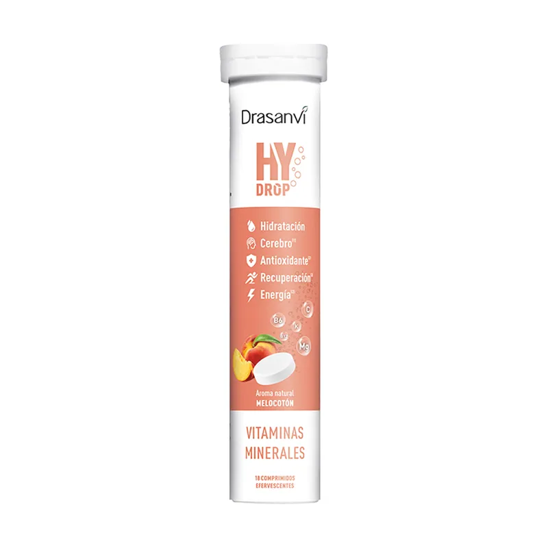 Drasanvi HY Drop Melocotón 18 comp efervescentes