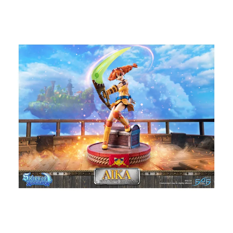 First 4 Figures Skies Of Arcadia Aika RESIN Statue