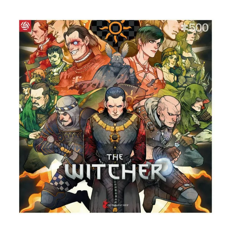Good Loot Gaming Puzzle The Witcher Nilfgaard 500 pieces