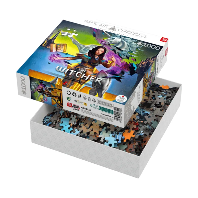 Good Loot Game Art Chronicles Puzzle The Witcher Yennefer & Salvador Dali 1000 pieces