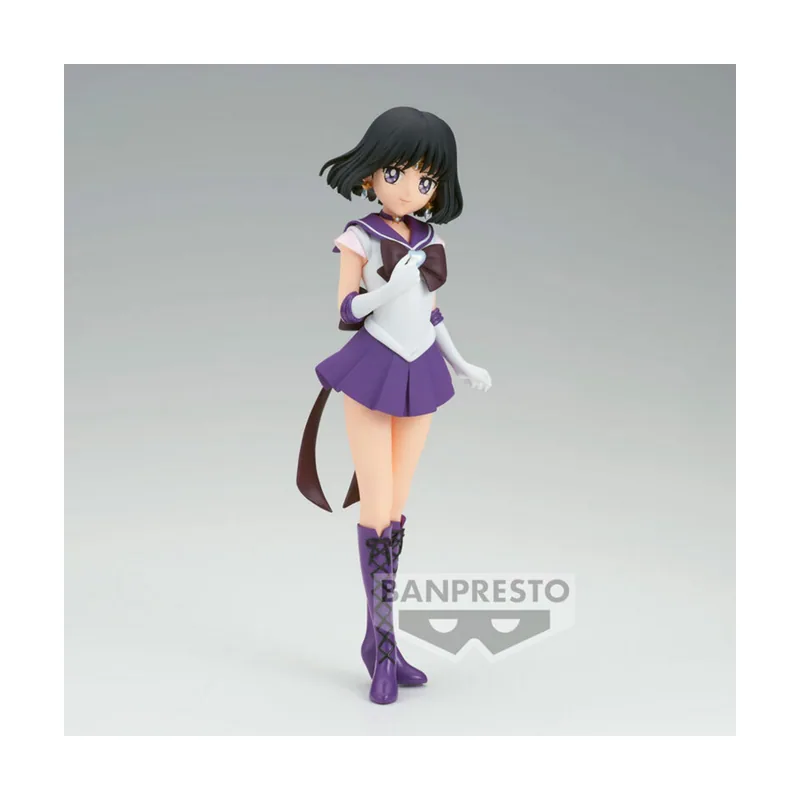 Banpresto Figura Super Sailor Saturn Glitter & Glamours Pretty Guardian Sailor Moon Cosmos the Movie 18cm