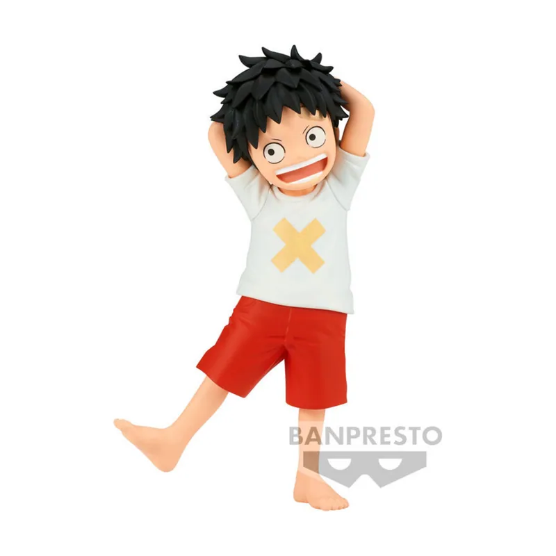 Banpresto Figura Monkey D Luffy Children The Grandline Series Film Red One Piece 12cm