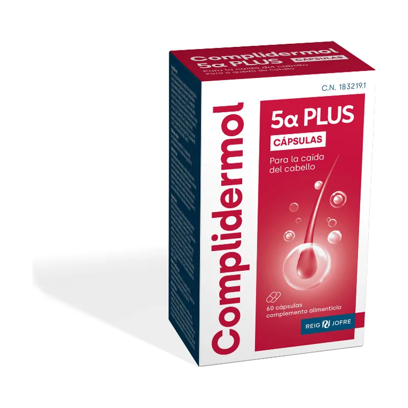 Complidermol 5 Alfa Plus Anticaída 60 Cápsulas