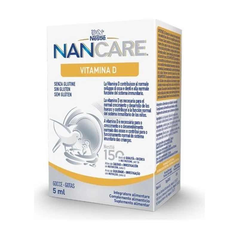 NAN Nestlé NESTLÉ NanCare Vitamina D gotas 10ml