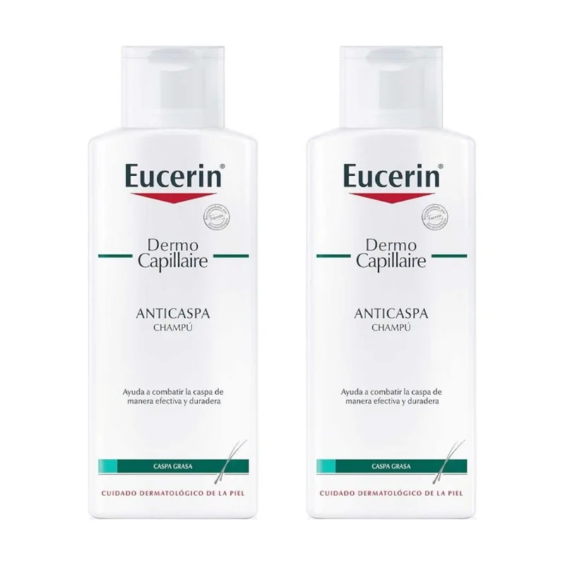 Eucerin Champú Anticaspa Dermo Capillaire Gel 2x250ml