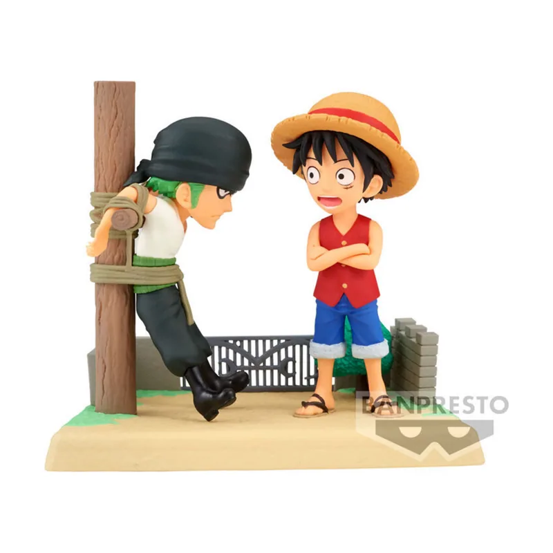 Banpresto Figura Monkey D Luffy & Roronoa Zoro Log Stories One Piece 7cm