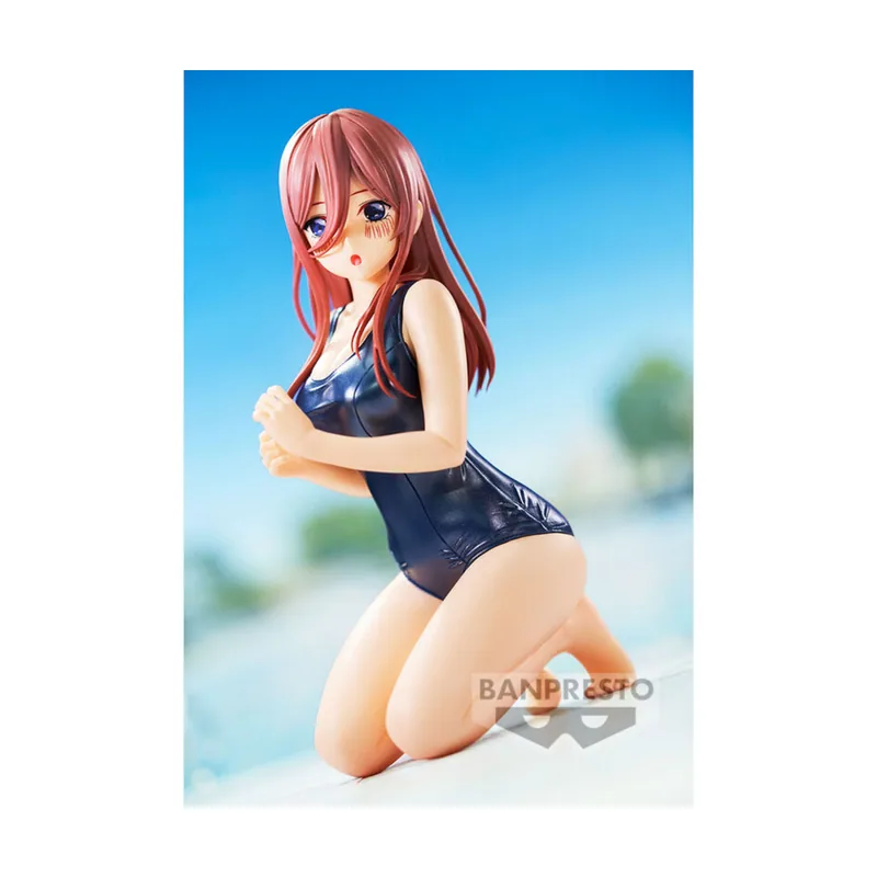Banpresto Figura Miku Nakano School Style Celestial Vivi The Quintessential Quintuplets Movie 12cm