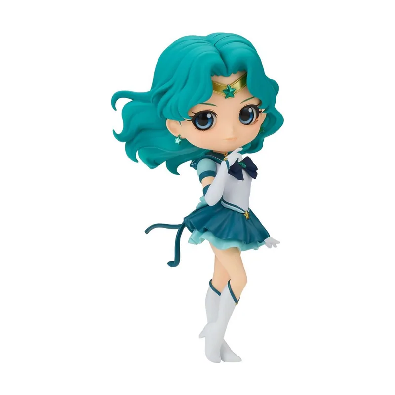 Banpresto Figura Eternal Sailor Neptune ver.B Pretty Guardian Sailor Moon Cosmos the Movie Q posket 14cm
