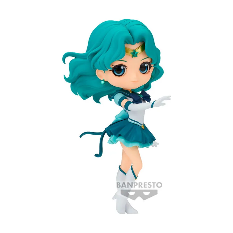 Banpresto Figura Eternal Sailor Neptune ver.A Pretty Guardian Sailor Moon Cosmos the Movie Q posket 14cm