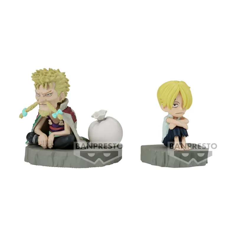 Banpresto Figura Sanji & Zeff World Collectable Stories One Piece 6cm