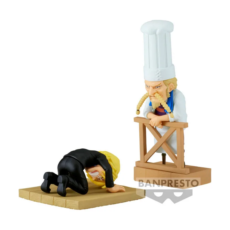 Banpresto Figura world collectable Sanji & Zeff 2 WCF Log Series One Piece