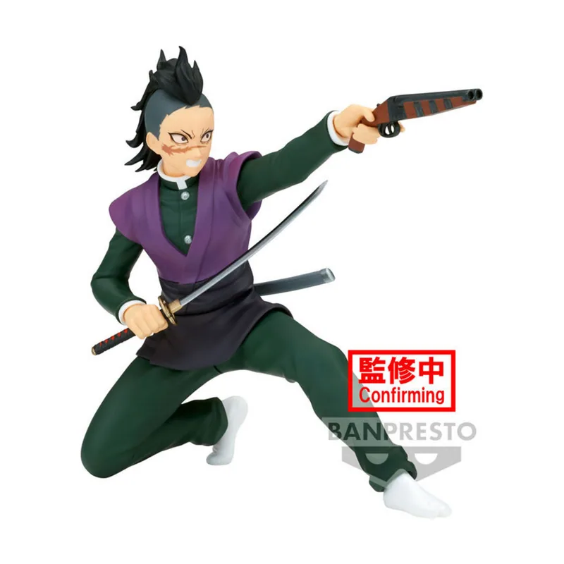 Banpresto Figura Genya Shinazugawa Vibration Stars Demon Slayer Kimetsu no Yaiba 12cm