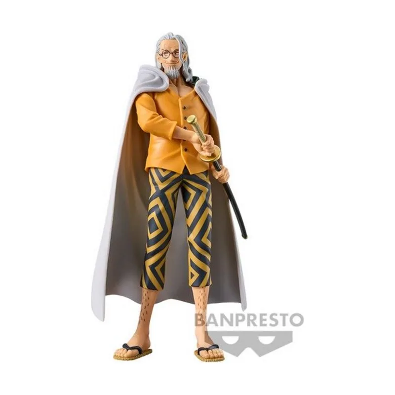 Banpresto Figura Silvers Rayleigh Wanokuni Yukata Grandline Series One Piece 17cm
