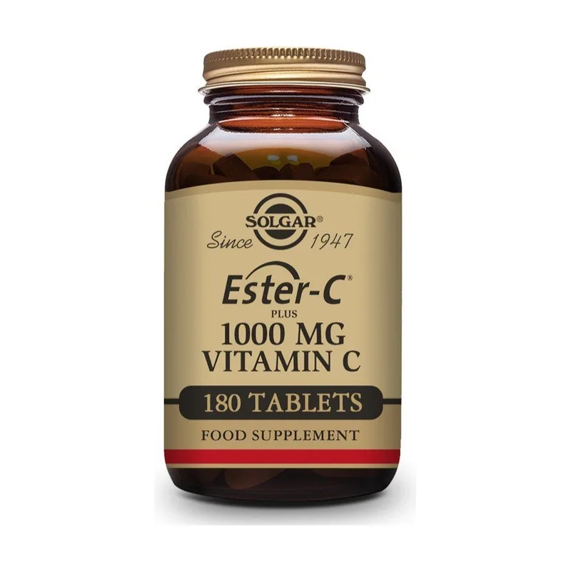 Solgar Ester-C Plus 1000mg Vitamina C 180 Comprimidos