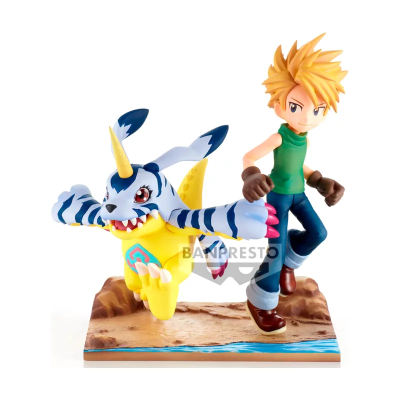 Banpresto Figura Yamato & Gabumon Adventure Archives Digimon Adventure 15cm