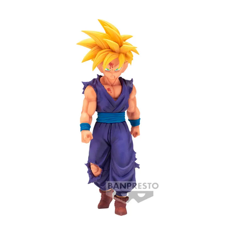 Banpresto Figura Super Saiyan Son Gohan Solid Edge Work Dragon Ball Z 16cm