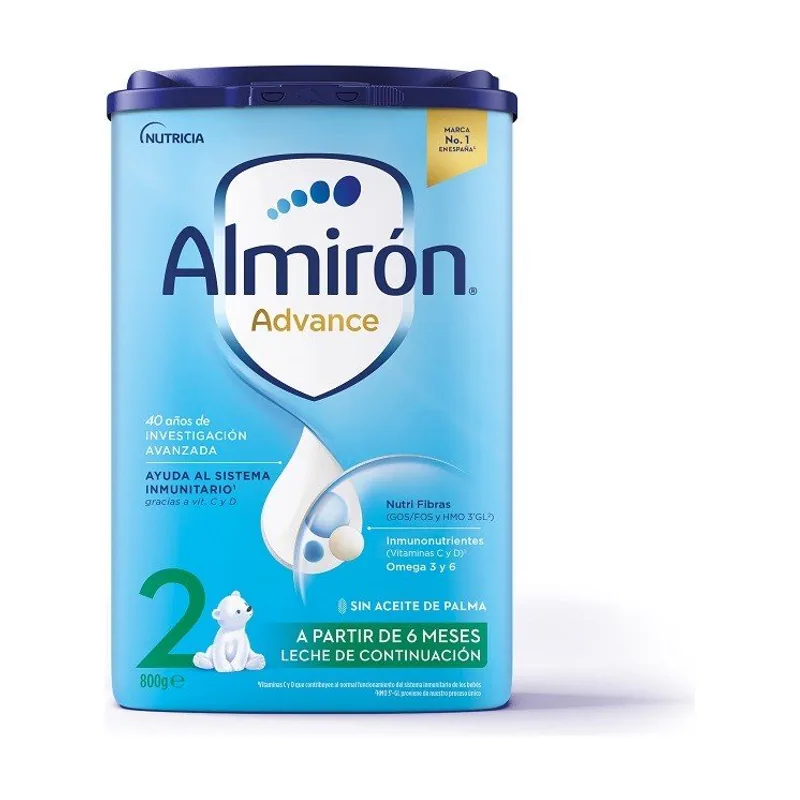 Almirón Advance 2 con Pronutra Leche de Continuación 800gr FÓRMULA