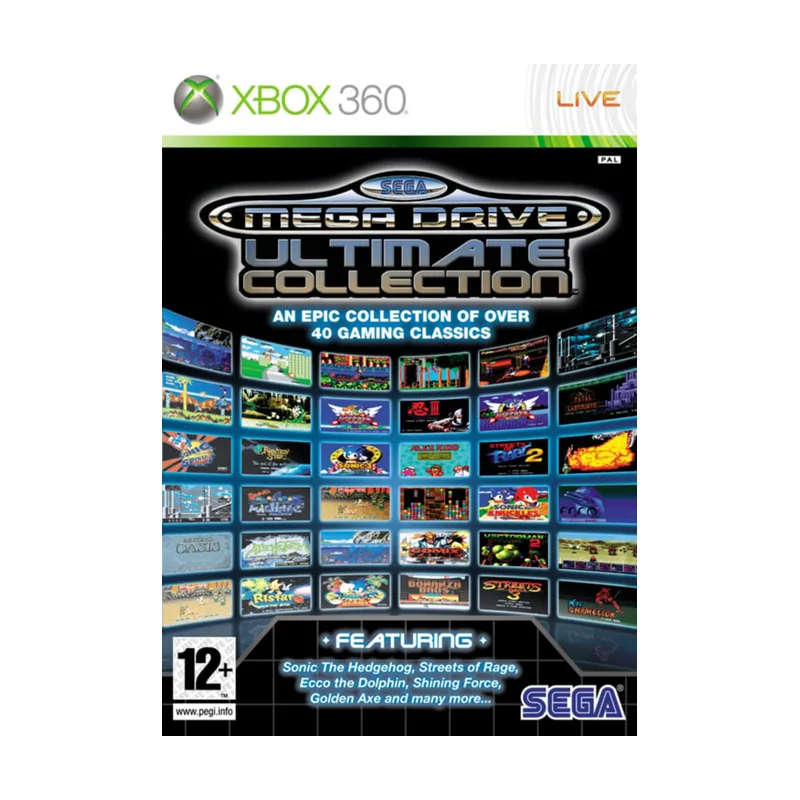 Sega Mega Drive Ultimate Collection Classic Xbox 360