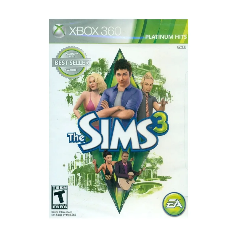 Platinum The Sims 3 Hits Import Xbox 360