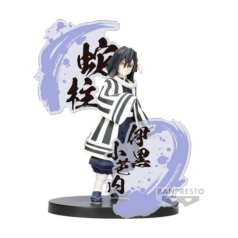 Banpresto Figura Obanai Iguro figure Ex Demon Slayer Kimetsu no Yaiba 17cm