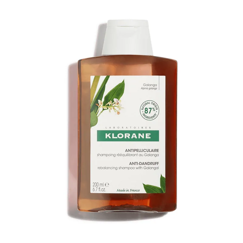 Klorane Champú Anticaspa Tratante Reequilibrante a la Galanga 200 ml