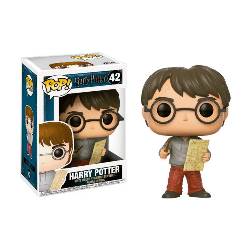 Funko Figura POP Harry Potter Harry with Marauders Map