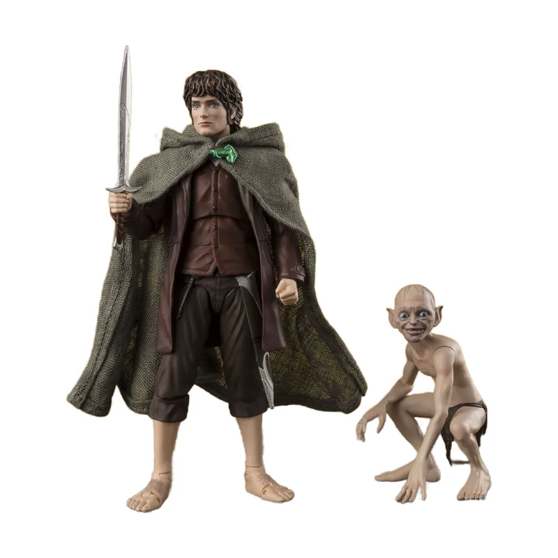 Tamashii Nations Frodo Baggins & Gollum El Señor de los Anillos SH Figuarts