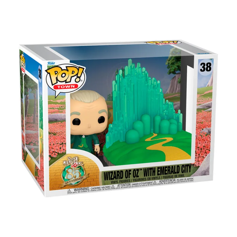 Funko Figura POP Town El Mago de Oz Wizard of Oz With Emerald City