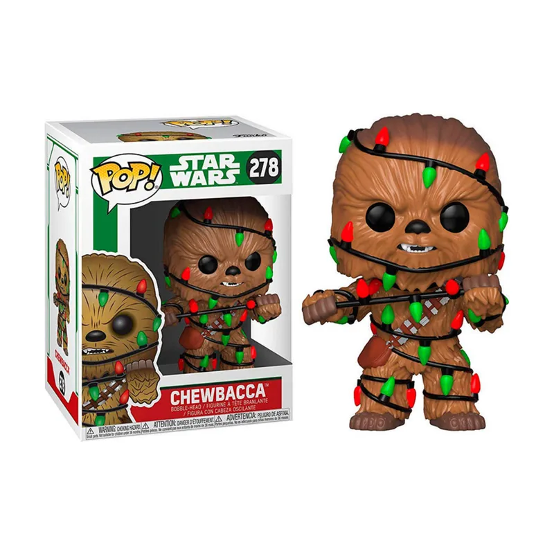 Funko Figura POP Star Wars Holiday Chewie with Lights