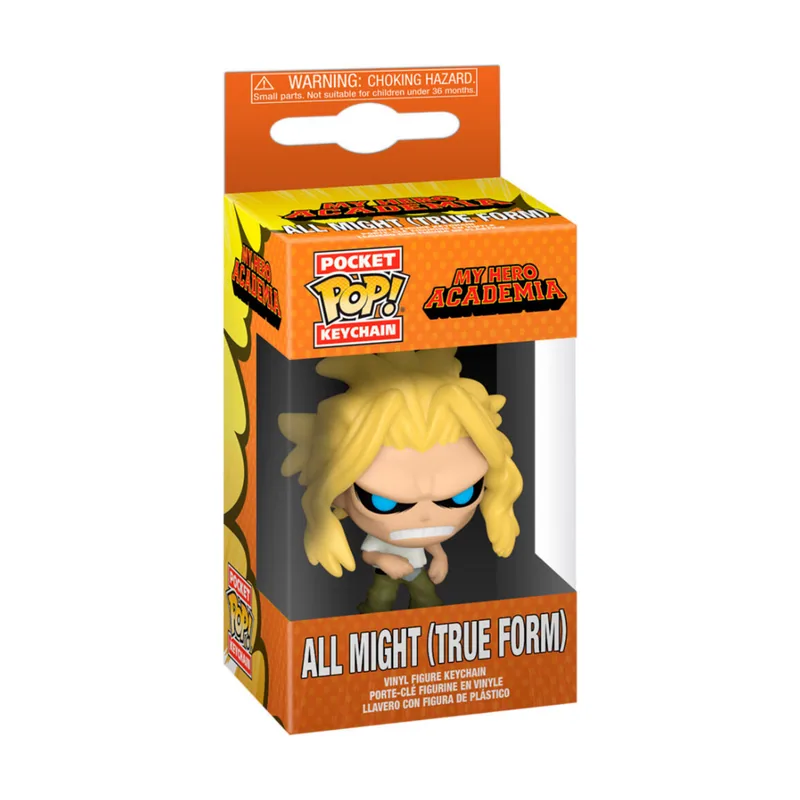 Funko Llavero Pocket POP My Hero Academia All Might Weakened State