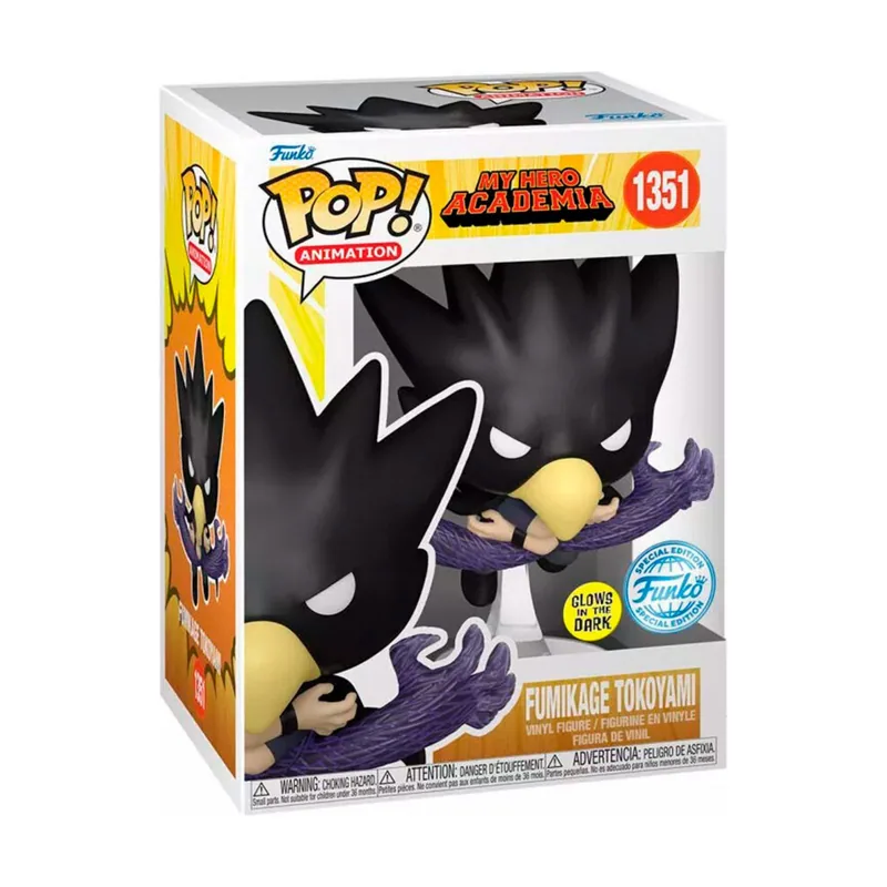 Funko Figura POP My Hero Academia Fumikage Tokoyami Exclusive