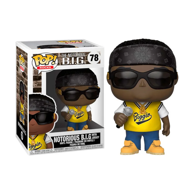 Funko Figura POP Notorious B.I.G. in jersey
