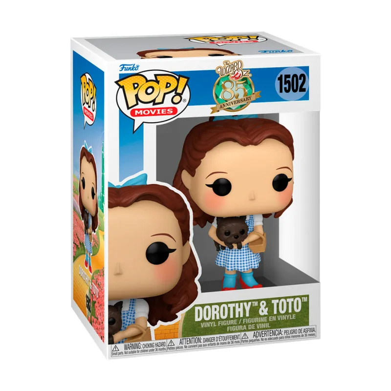 Funko Figura POP El Mago de Oz Dorothy & Toto