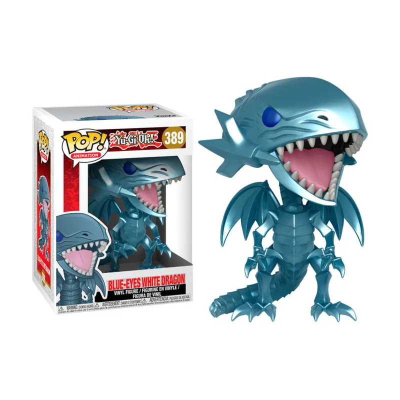 Funko Figura POP Yu-Gi-Oh! Blue Eyes White Dragon
