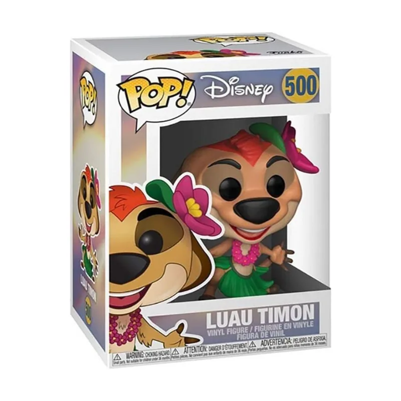 Funko Figura POP Disney El Rey Leon Luau Timon