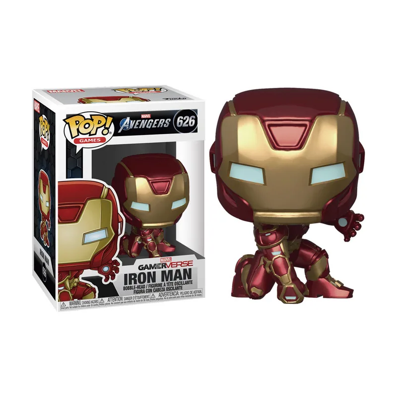 Funko Figura POP Marvel Avengers Game Iron Man Stark Tech Suit