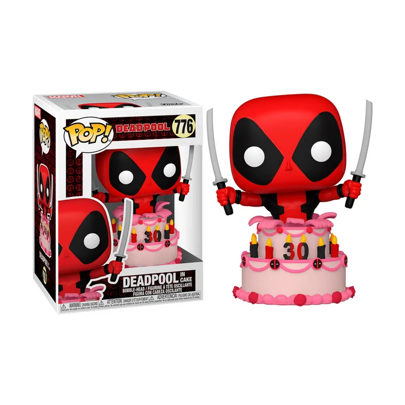 Funko Figura POP Marvel Deadpool 30th Deadpool in Cake