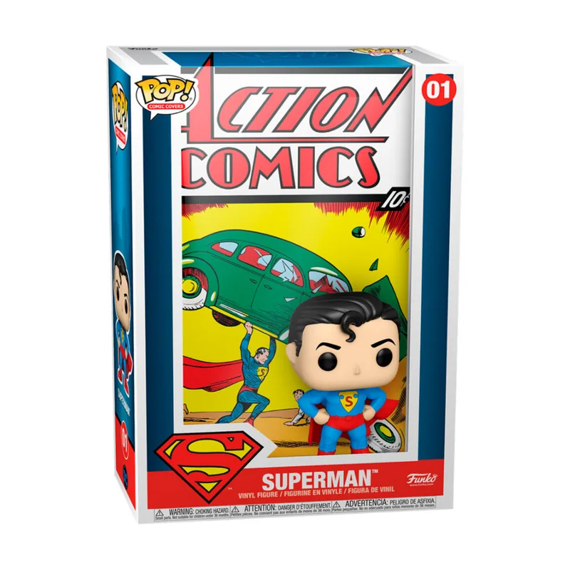 Funko Figura POP Comic Cover DC Superman Action Comic