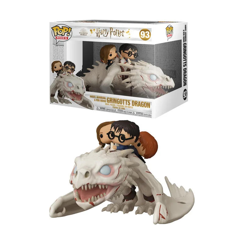 Funko Figura POP Gringotts Dragon con Harry