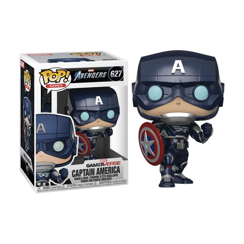 Funko Figura POP Marvel Avengers Game Captain America Stark Tech Suit