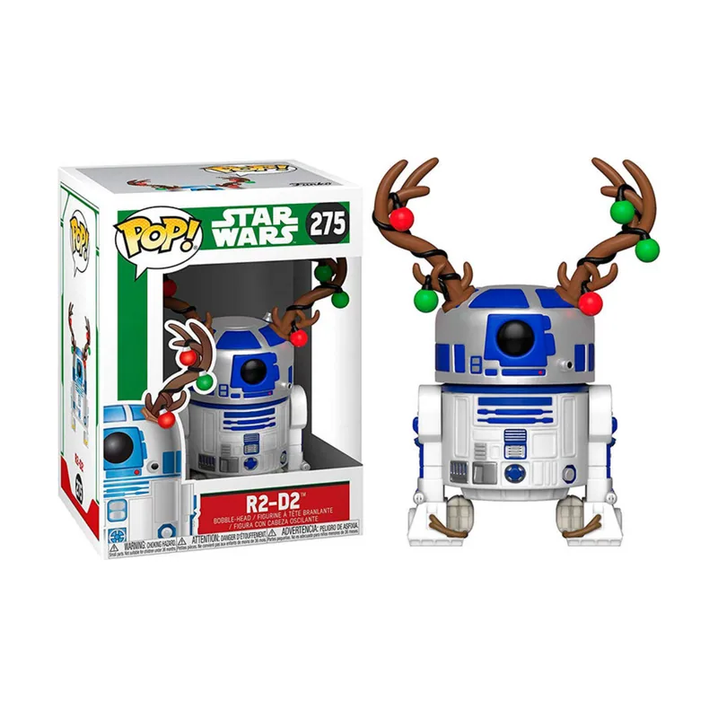 Funko Figura POP Star Wars Holiday R2-D2 with Antlers