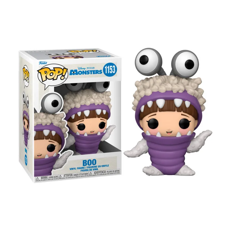 Funko Figura POP Monsters Inc 20th Boo with Hood Up